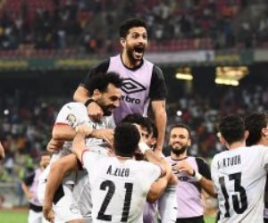 "يارب كتر أفراحنا"..احتفالات صاخبة للاعبي منتخب مصر بعد الفوز على كوت ديفوار