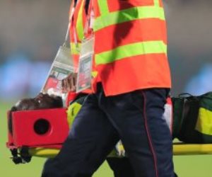 إصابة قوية لحارس بوركينا فاسو فى شوط أول سلبى ضد السنغال بأمم أفريقيا