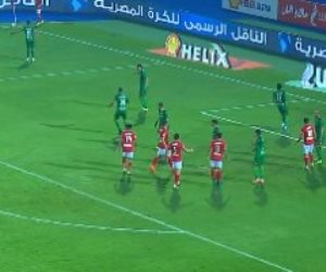 الأهلي يواصل هجومه علي المقاصة بعد مرور 30 دقيقة من المباراة .. والشناوي لم يختبر