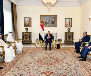 الرئيس السيسي يستقبل وزير خارجية قطر ويثمن التقدم الملموس في العلاقات الثنائية بين البلدين