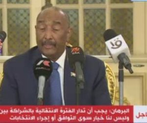 البرهان: وجود 4 ملايين سودانى فى مصر يؤكد الروابط القوية بين البلدين