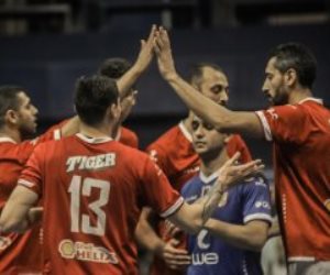 الأهلى يهزم الزمالك و يلجأ لفاصلة قبل نهائى رجال الطائرة