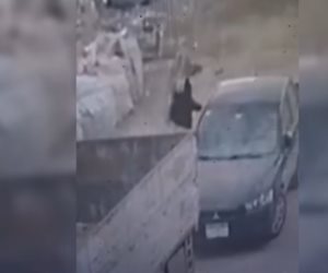 الداخلية عن فيديو إشعال سيدة النار في سيارة: خلافات أسرية وضبطنا المتهمة في حينه