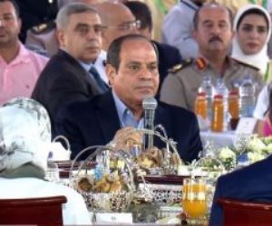 الرئيس السيسي للمصريين: ربنا يكفينا أهل الشر.. وخلي بالكم من بلدكم