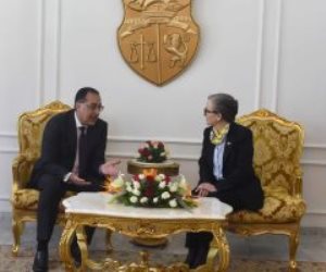 رئيسة وزراء تونس تشكر الرئيس السيسي على موقفه الراسخ في دعم تونس