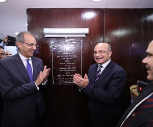  وزيرا العدل والاتصالات وتكنولوجيا المعلومات يشهدان افتتاح أول فرع توثيق مسائي 