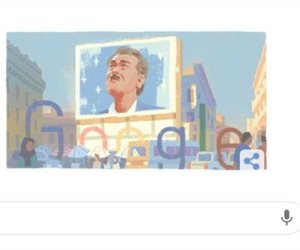 جوجل يحتفي بذكرى ميلاد الفنان محمود عبد العزيز بتغيير شعاره ونجله يطلب الدعاء(فيديو)