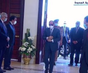 الرئيس السيسي يصل مقر افتتاح المعرض والمؤتمر الأفريقى الطبى الأول