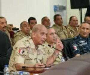 الفريق أول محمد زكي يشهد المرحلة الرئيسية لمشروع مراكز القيادة الاستراتيجى "أمان-3"