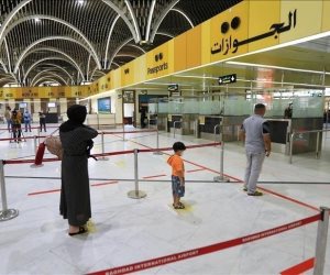 مطار بغداد الدولي يعلق رحلاته بسبب عاصفة ترابية 