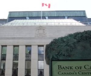 البنك المركزى الكندى يرفع سعر الفائدة 1%