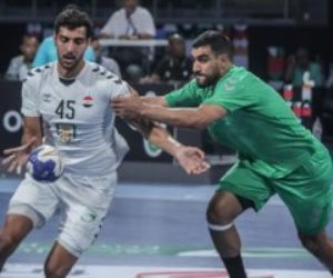 منتخب الفراعنة يهزم الجزائر 34 / 19 ويتأهل لنصف نهائى أمم أفريقيا لليد