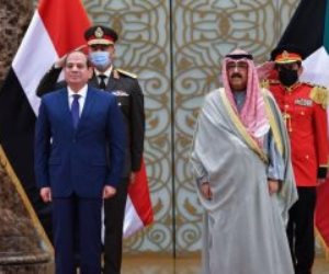 ولى عهد الكويت يهنئ الرئيس السيسى بذكرى ثورة 23 يوليو