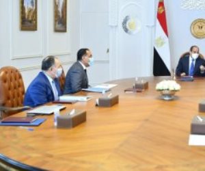 الرئيس السيسى يوجه بطرح كراتين سلع غذائية بنصف التكلفة شهريًا