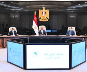 الرئيس السيسى يجتمع مع مؤسسات التحالف الوطني للعمل الأهلي التنموي