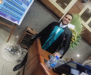 حصول المحاسب أحمد ياسر جعفر على درجة الماجستير فى المحاسبة بتقدير جيد جدا  