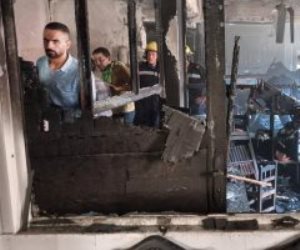 بالفيديو.. "أكسترا نيوز" ترصد الأجواء من داخل كنيسة أبو سيفين بعد الحريق 
