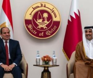 رجال أعمال قطريين للرئيس السيسى: نتطلع لبحث تعظيم التعاون بين البلدين