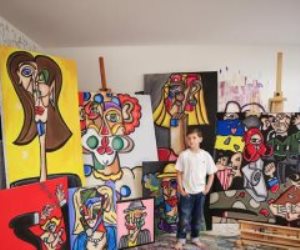 الطفل المعجزة.. بيكاسو الصغير تباع أعماله الفنية بمئات الآلاف من الدولارات