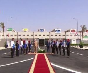 الرئيس السيسي يشهد افتتاح المنطقة الاستثمارية بميت غمر فى الدقهلية