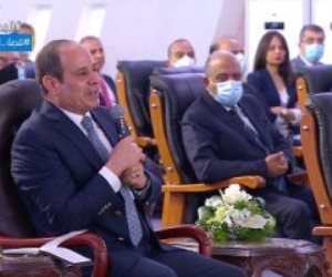 الرئيس السيسى يشهد افتتاح المنطقة الاستثمارية.. ويشاهد فيلما تسجيليا بعنوان: "مسار واعد"