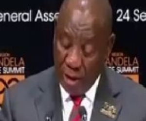 انقطاع الكهرباء على رئيس جنوب إفريقيا أثناء خطاب له أمام الحكومات المحلية