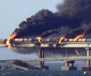 «حرب بلا ضوابط».. كيف سترد روسيا على تفجير جسر القرم؟