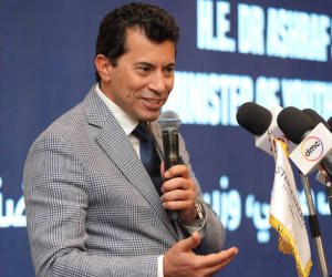 وزير الرياضة يشهد مؤتمر الإعلان عن تنظيم أضخم ماراثون مصرى بمنطقة الأهرامات فى ديسمبر المقبل 