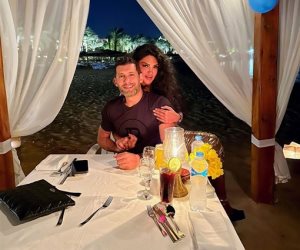  الإعلامية سالي عبد السلام تحتفل بعيد ميلاد زوجها بالذهبي وتشارك الجمهور صورها الرومانسية 