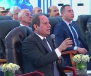 الرئيس السيسي: أول مرة يكون لمصر قمر اتصالات خاص بيها