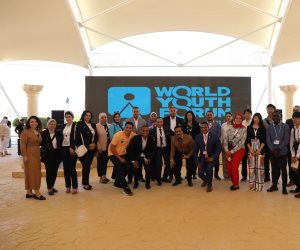 رحلة منتدى شباب العالم في جلسة نقاشية بالمنطقة الخضراء «COP27»