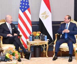 البيت الأبيض: بايدن أكد للرئيس السيسى دعم أمريكا لحقوق مصر المائية