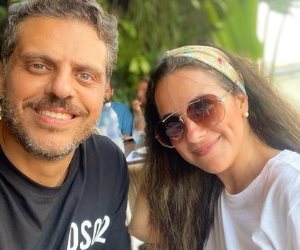 شيري عادل وطارق صبري.. للمرة الأولى بعد الزواج على "ريد كاربت" مهرجان القاهرة السينمائي الدولي 