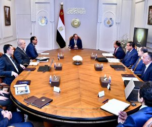 الرئيس السيسى يجتمع برئيس الوزراء لمتابعة الموقف التنفيذي لمشروع المتحف المصري الكبير وتطورات الأعمال الإنشائية للمرافق والخدمات ذات الصلة