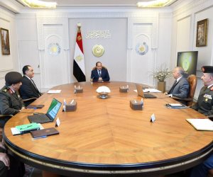الرئيس السيسى يتابع مشروعات استصلاح الأراضى وفق حصة مصر المائية الثابتة