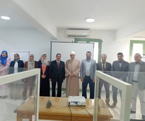 رئيس جامعة الأزهر يتفقد مركز التدريب والتطوير ويشيد بجهوده في تنمية مهارات أعضاء هيئة التدريس