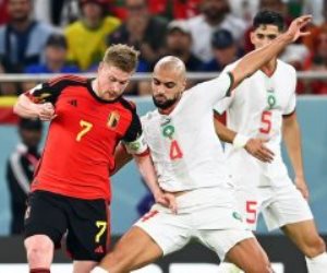 المغرب يحقق فوزا تاريخيا على بلجيكا ويتصدر المجموعة السادسة بكأس العالم..فيديو