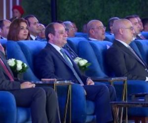 مشاهد من افتتاح الرئيس السيسى مدينة المنصورة الجديدة وتفقد عدد من المشروعات