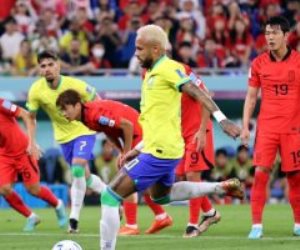 منتخب البرازيل يدك كوريا الجنوبية 4-1 ويتأهل لربع نهائي كأس العالم "فيديو"