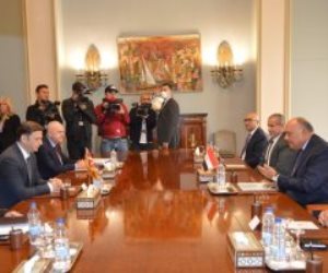 وزير خارجية مقدونيا الشمالية: يجب دعم دور مصر فى مكافحة الهجرة غير الشرعية