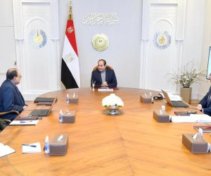 الرئيس السيسى يتابع الموقف التنفيذي لتنمية سيناء