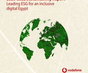 "ڤودافون مصر" تصدر التقرير الرقمي الأول في مصر للاستدامة لعرض جهودها في المجالات الاجتماعية والاقتصادية والبيئية