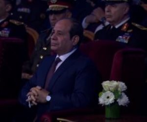 الرئيس السيسي يشاهد فيلما عن بطولات وتضحيات الشرطة المصرية