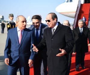 الرئيس السيسي يجتمع اليوم بكبار رموز الاقتصاد ورجال الأعمال في أذربيجان