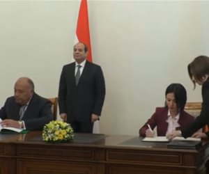 الرئيس السيسي ورئيس أرمينيا يشهدان توقيع اتفاقيات تعاون بين البلدين