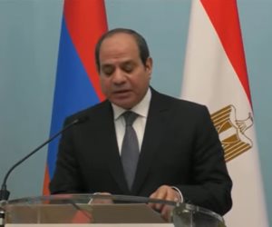 الرئيس السيسي: المباحثات المشتركة مع رئيس أرمينيا كانت مثمرة