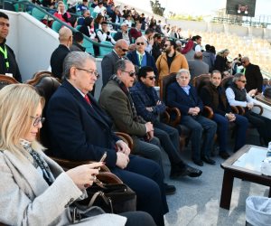 وزير الشباب والرياضة يشهد افتتاح كأس ديفيز للتنس بنادى الجزيرة