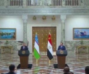 الرئيس السيسي: العلاقات بين مصر وأوزبكستان أخوية وتاريخية