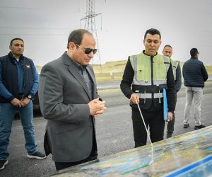 الرئيس السيسي: مشروعات الطرق والمحاور بالجيزة تنتهى نهاية العام الحالى
