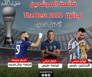 قائمة المرشحين لجوائز The Best 2022